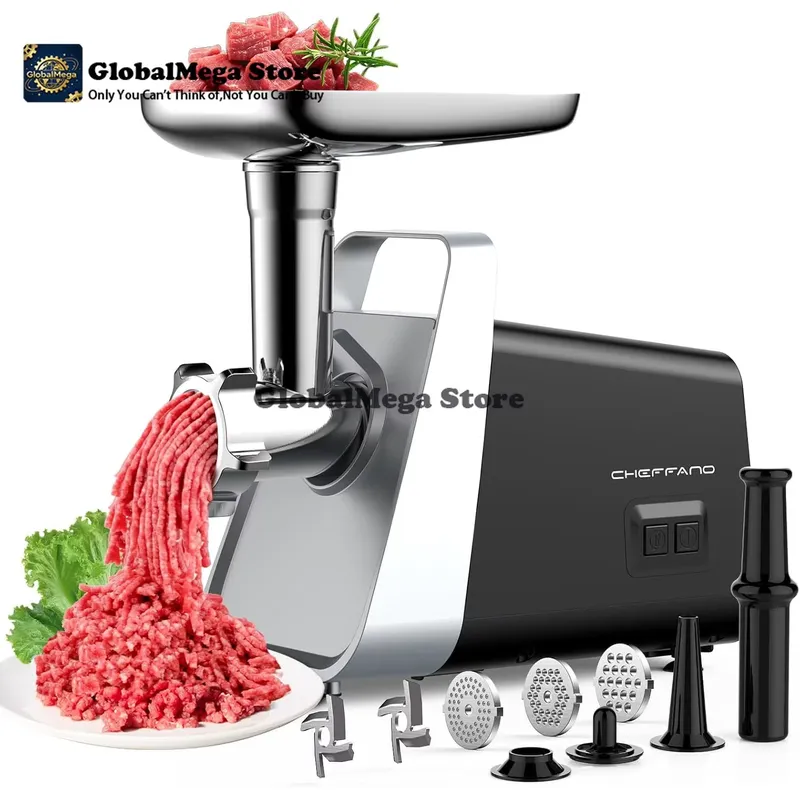 Commercial Kitchen Grinder - 2026 최신형 전기 고기 분쇄기, 소시지