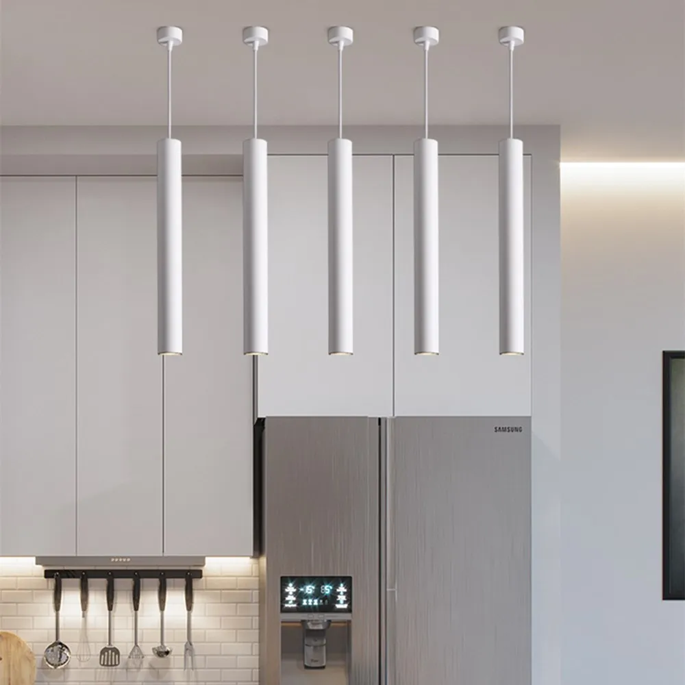 Commercial Kitchen Lighting - 현대식 LED 펜던트 램프 롱 튜브