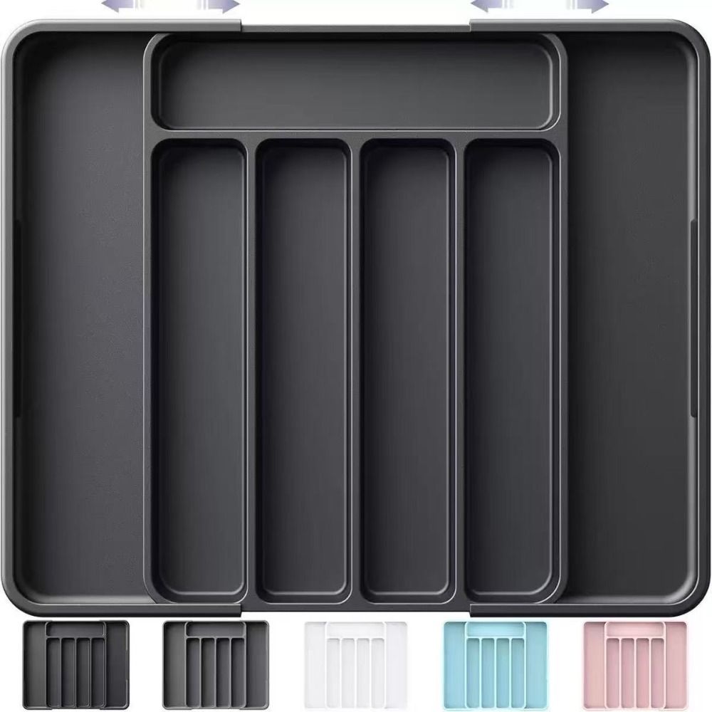 Commercial Kitchen Supplies - 조절 가능한 수저 서랍 정리함 확장형
