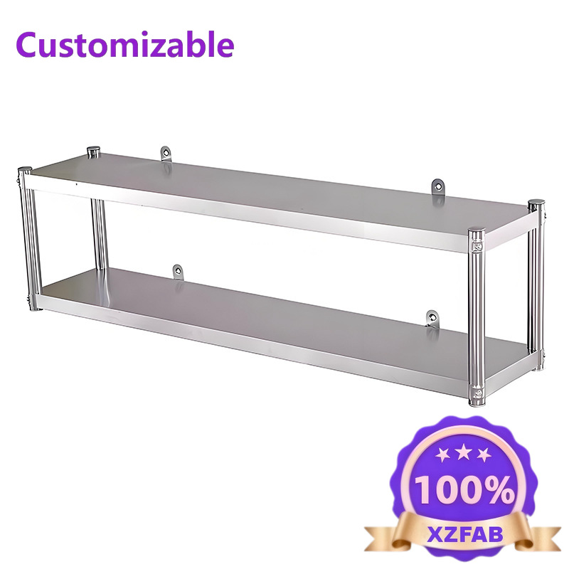 Wall Shelf Commercial Kitchen - 공장 직영 2026년형 두꺼운 스테인리스 스틸