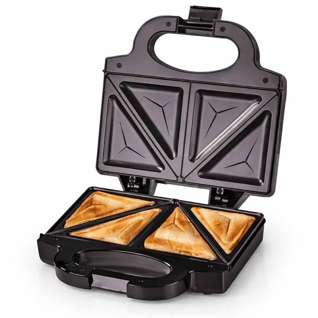 Sandwich Press Panini - 2-in-1 750W 고속 가열 샌드위치 토스터