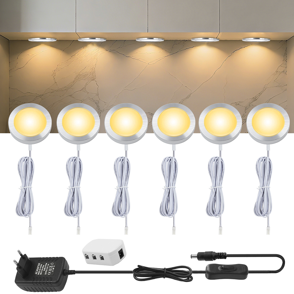 Commercial Kitchen Lighting - 12V LED 언더 캐비닛 조명 스위치