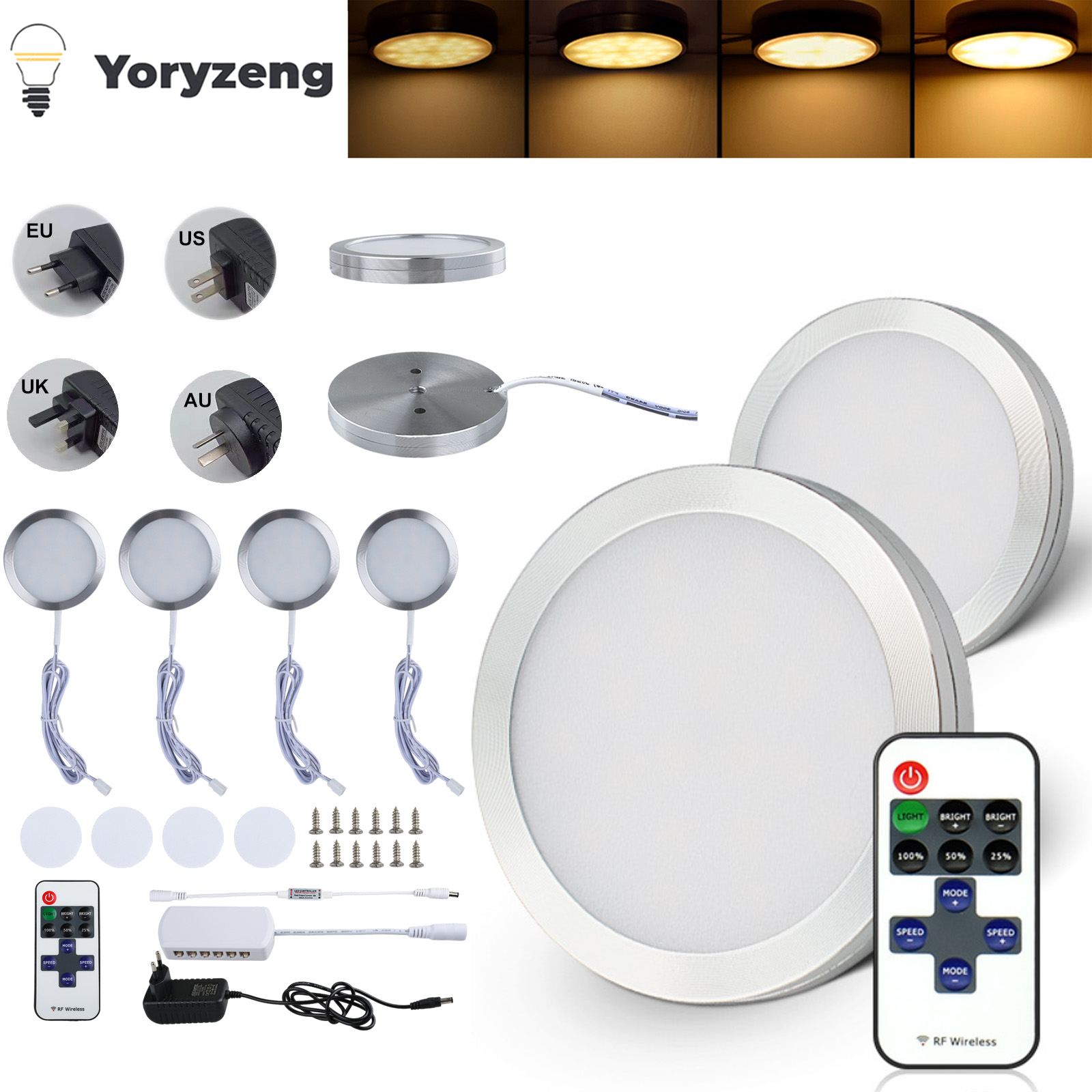 Commercial Kitchen Lighting - 캐비닛 아래 LED 야간 조명 디스플레이