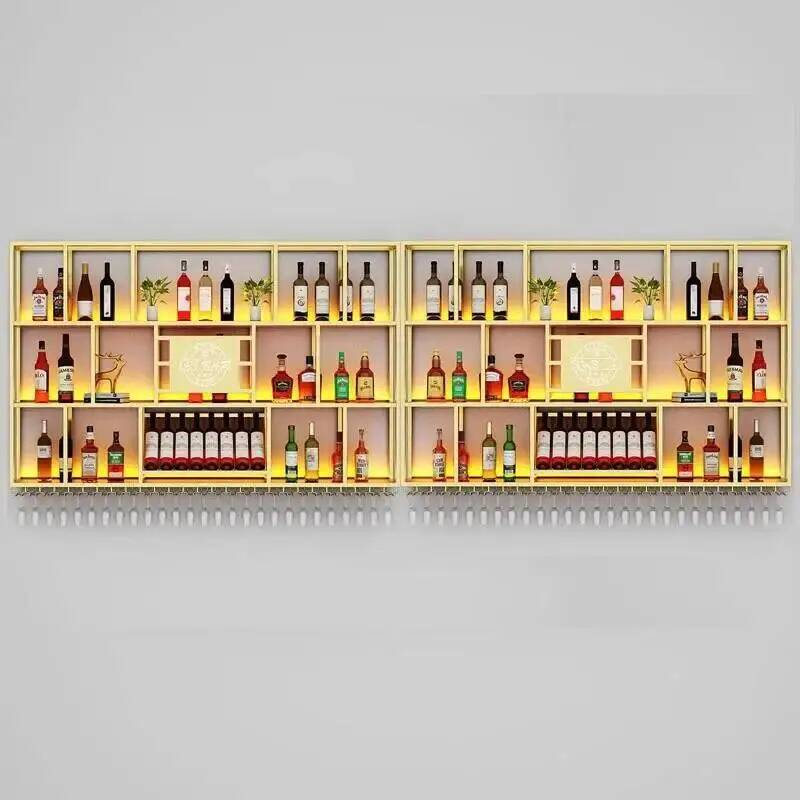 Wall Shelf Commercial Kitchen - 주방 벽걸이 와인 캐비닛 디스플레이 살롱