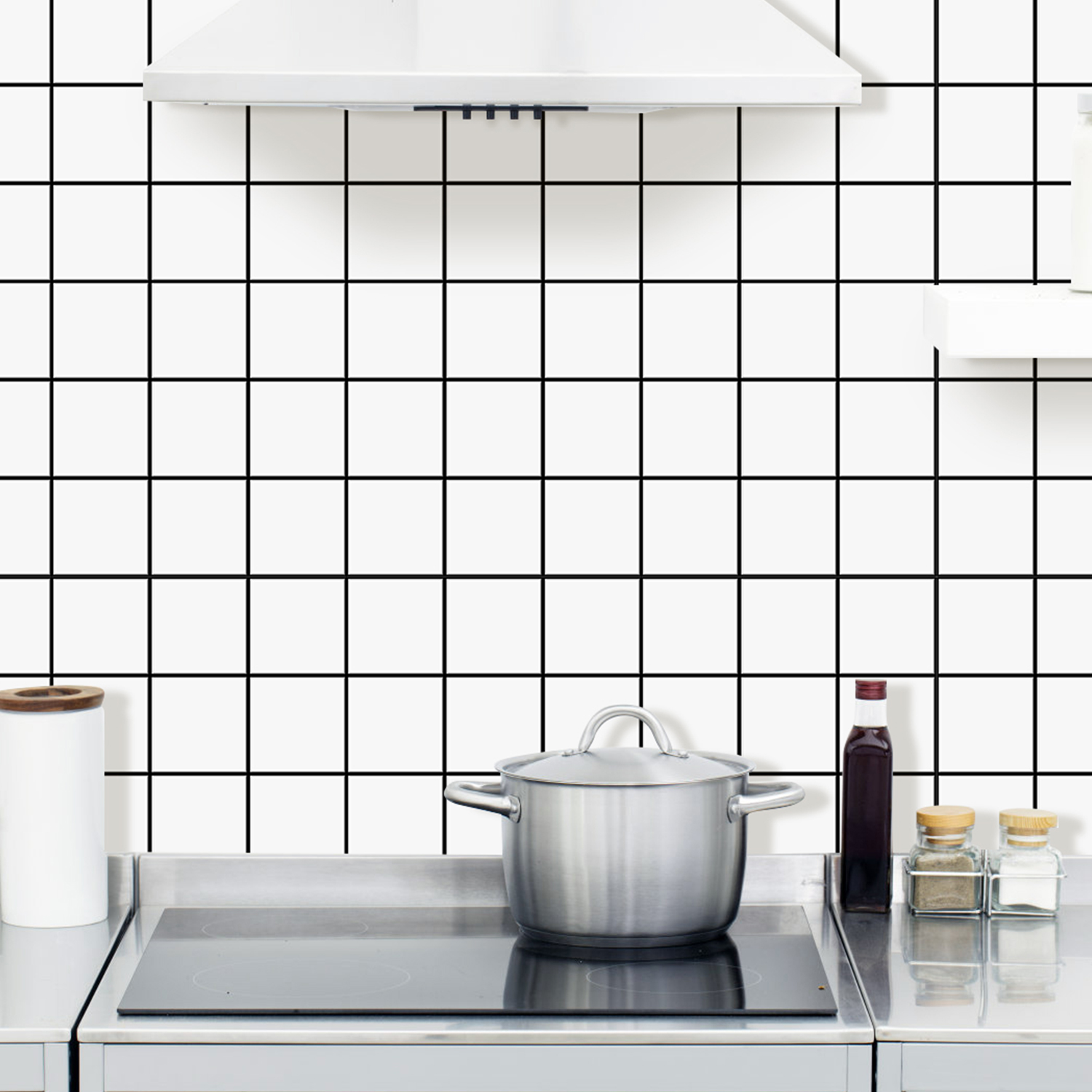 10pcs 프리미엄 스퀘어 벽 타일 스티커 1.6mm  - Commercial Kitchen Wall Panels 리뷰 및 가격