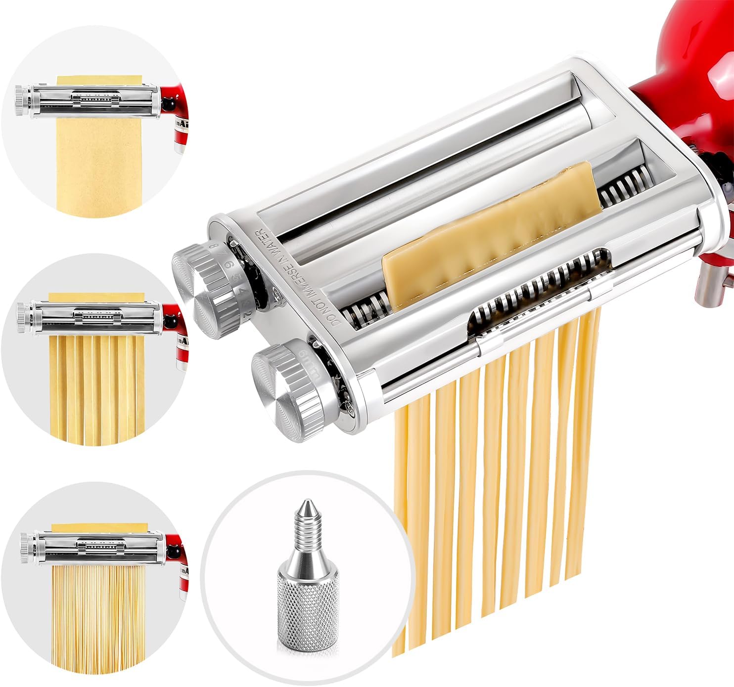 키친에이드 믹서 3-in-1 파스타 롤러 커터 부착물, - Commercial Kitchen Supplies 리뷰 및 가격
