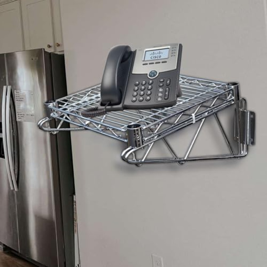 헤비 듀티 크롬 와이어 벽걸이 선반 (주방, 식료품 저 - Wall Shelf Commercial Kitchen 리뷰 및 가격