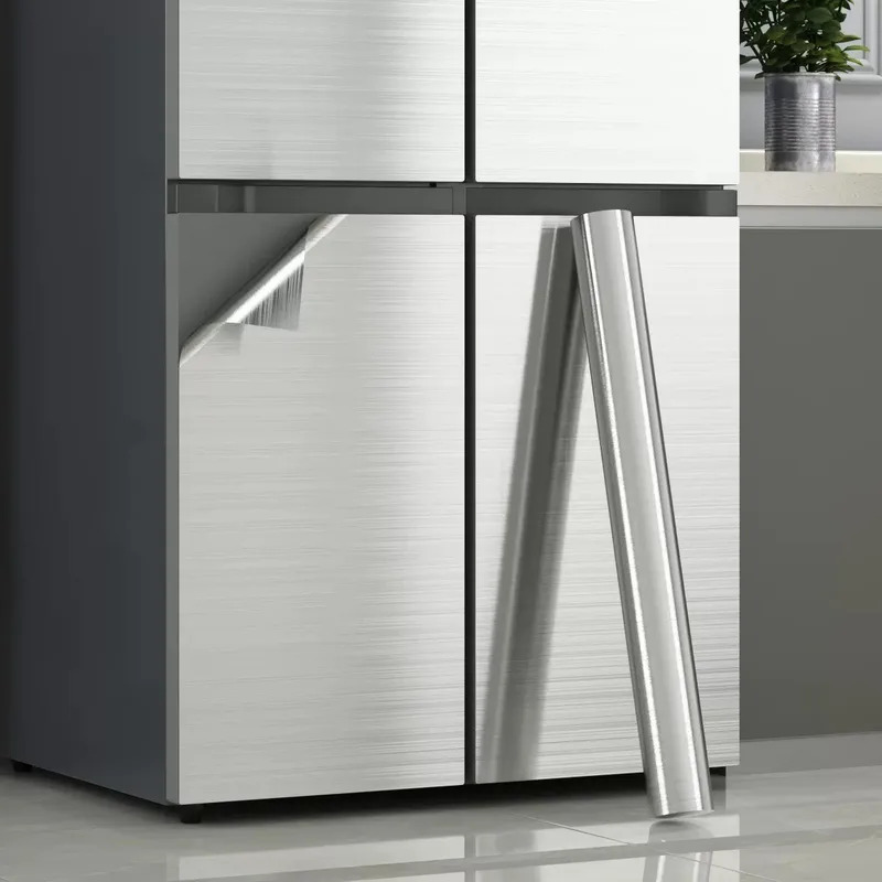 PVC 스테인리스 브러쉬드 실버 탈부착 가능한 벽지 데 - Commercial Kitchen Wall Panels 리뷰 및 가격