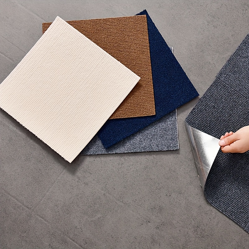 자가 접착 카펫 바닥 타일 스티커 사각형 러그 붙였다  - Commercial Kitchen Tile Flooring 리뷰 및 가격