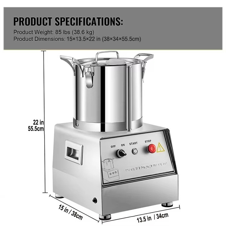 주방용 스테인리스 야채 고기 다지기 분쇄기 커터 블렌더 - Commercial Kitchen Grinder 리뷰 및 가격