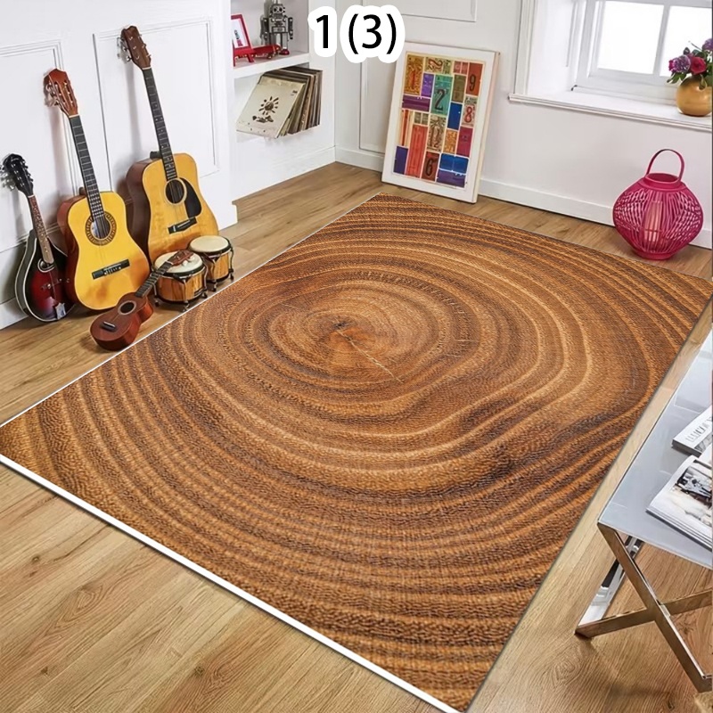 자연스러운 나무결 무늬 러그 브라운 러스틱 질감 논슬립 - Commercial Kitchen Non Slip Flooring 리뷰 및 가격