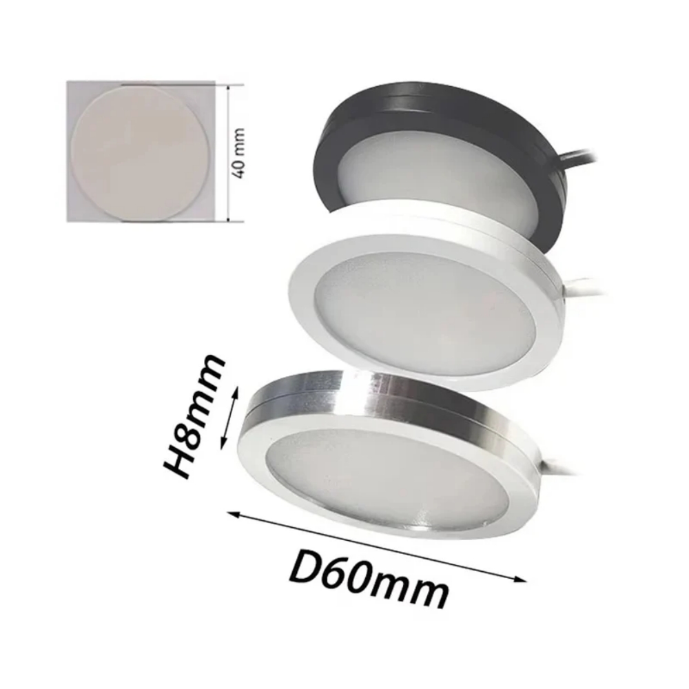 3가지 색상 조절 가능 USB 퍽 조명 5V 초슬림 L - Commercial Kitchen Lighting 리뷰 및 가격