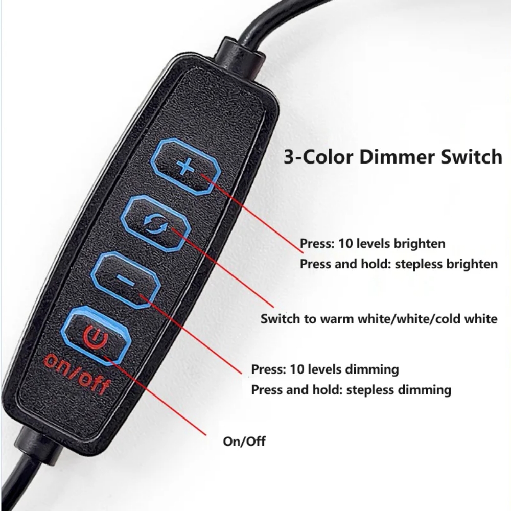 3가지 색상 조절 가능 USB 퍽 조명 5V 초슬림 L - Commercial Kitchen Lighting 리뷰 및 가격