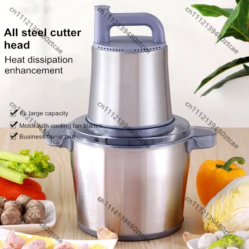 6L 스테인리스 스틸 전기 고기 분쇄기 다기능 가정용  - Commercial Kitchen Grinder 리뷰 및 가격