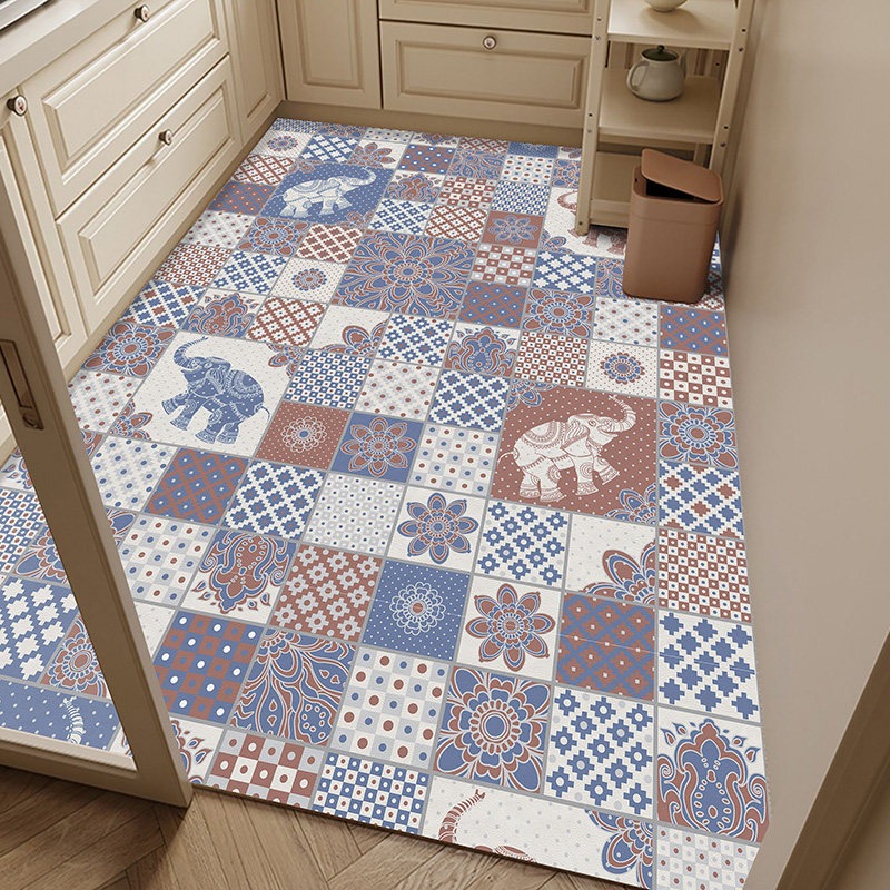 PVC 주방 바닥 매트 방수 오일프루프 미끄럼 방지 가 - Commercial Kitchen Tile Flooring 리뷰 및 가격