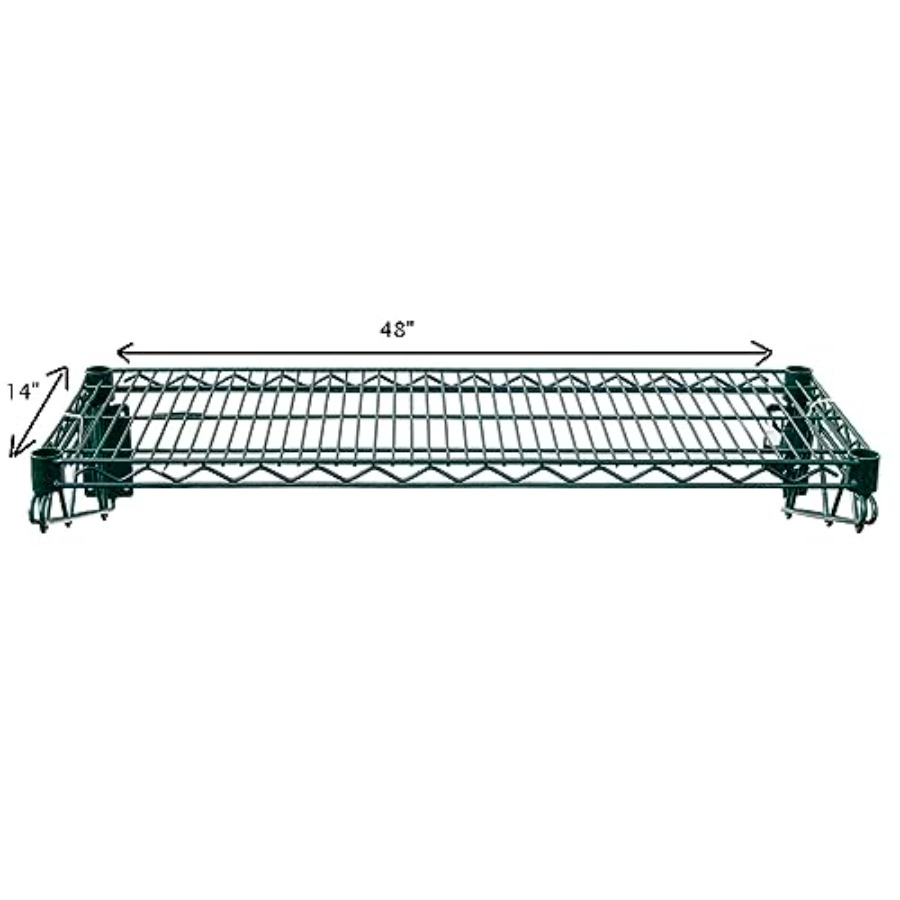 48x14 에폭시 코팅된 녹색 철제 벽걸이 선반 (상업 - Commercial Kitchen Wall 리뷰 및 가격