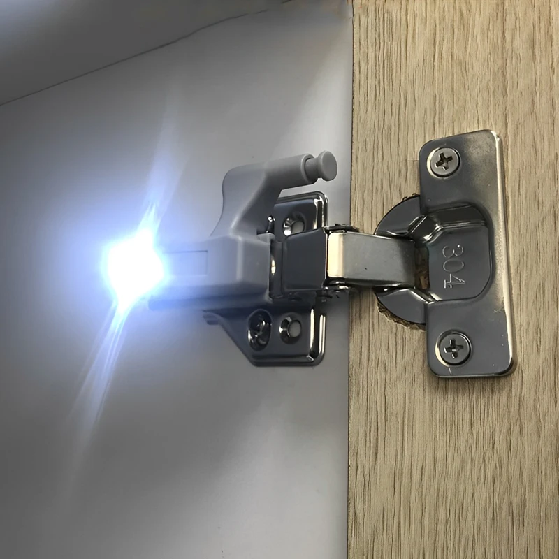 1/10개 LED 내장 힌지 램프 범용 언더 캐비닛 옷 - Commercial Kitchen Lighting 리뷰 및 가격