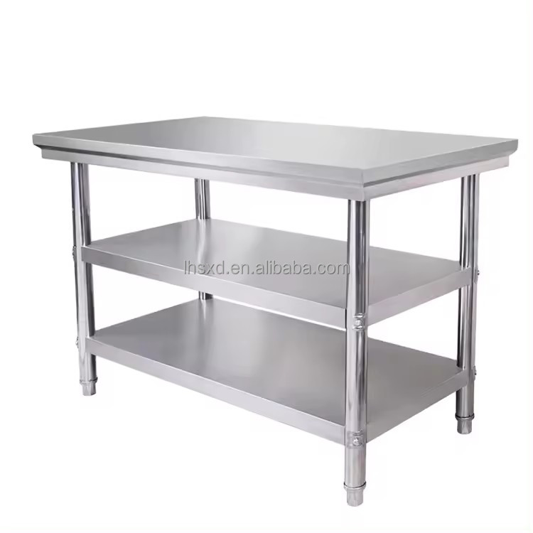 상업용 주방기기 고품질 스테인리스 스틸 식품 준비대 고 - Commercial Kitchen Prep Table 리뷰 및 가격