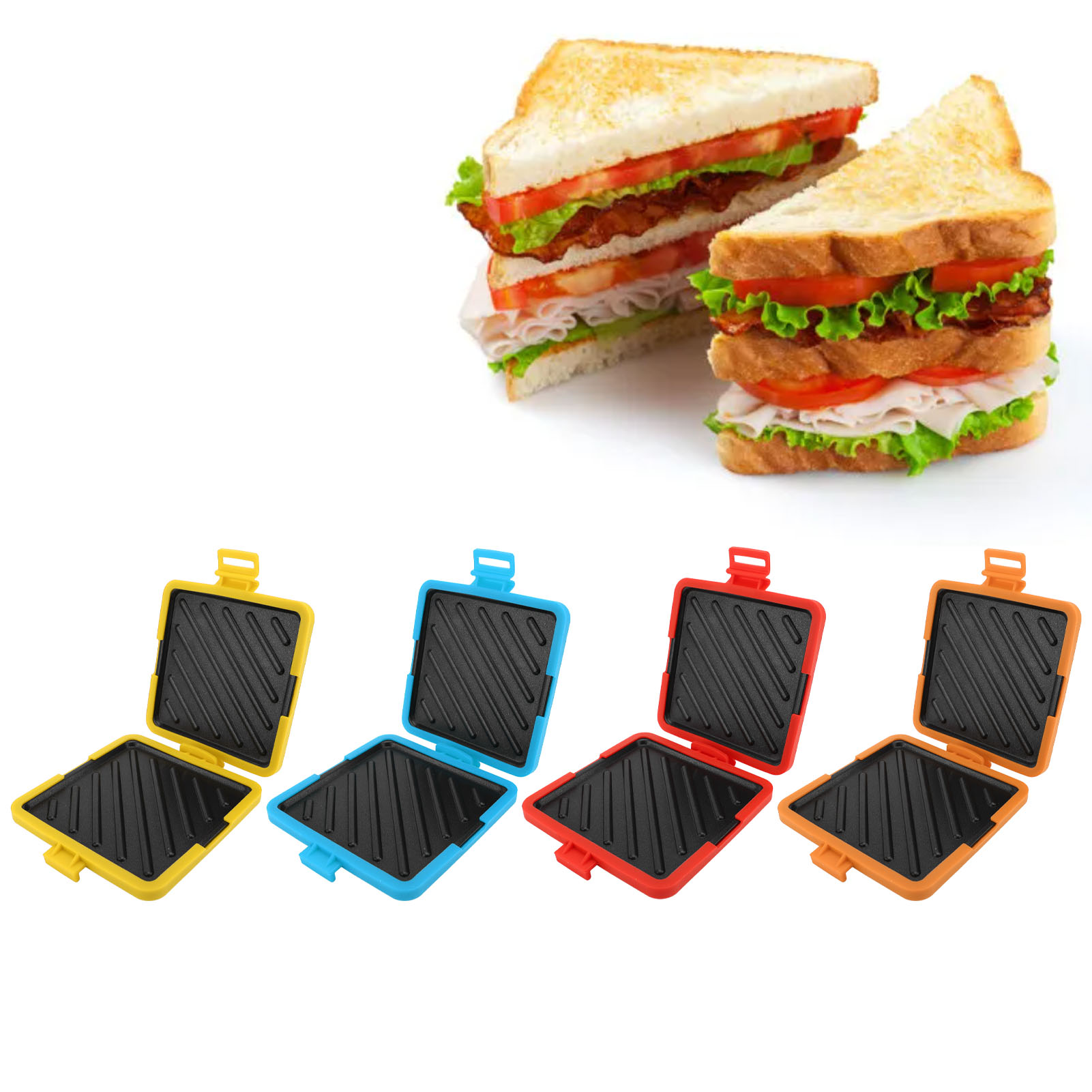 토스티 메이커 전자레인지 토스티 샌드위치 메이커 조절  - Sandwich Press Panini 리뷰 및 가격