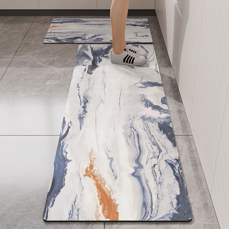 주방 카펫 미끄럼 방지 방수 가죽 바닥 매트 모조 대리 - Commercial Kitchen Non Slip Flooring 리뷰 및 가격