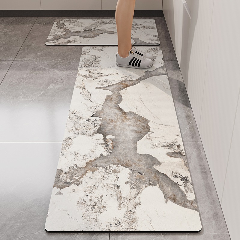 주방 카펫 미끄럼 방지 방수 가죽 바닥 매트 모조 대리 - Commercial Kitchen Non Slip Flooring 리뷰 및 가격