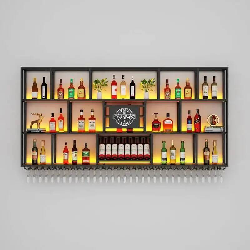 주방 벽걸이 와인 캐비닛 디스플레이 살롱 선반 상업용  - Wall Shelf Commercial Kitchen 리뷰 및 가격