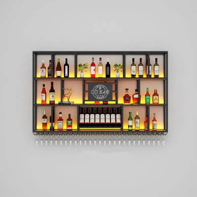 주방 벽걸이 와인 캐비닛 디스플레이 살롱 선반 상업용  - Wall Shelf Commercial Kitchen 리뷰 및 가격