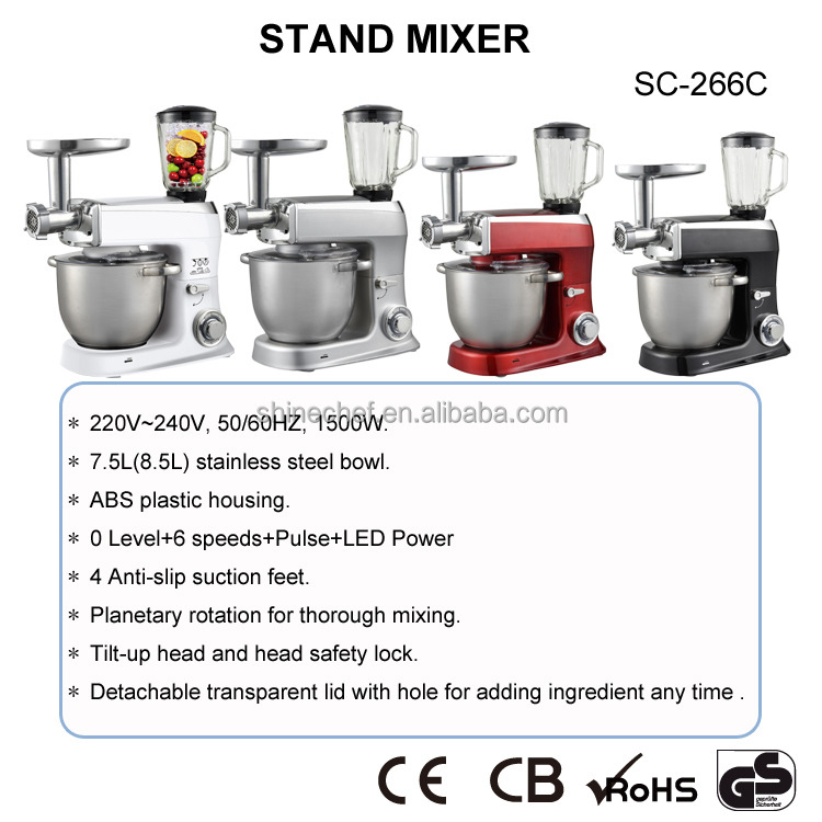전기 7.5L 8.5L 반죽 믹서 고기 분쇄기 4 in - Meat Grinder Electric 리뷰 및 가격
