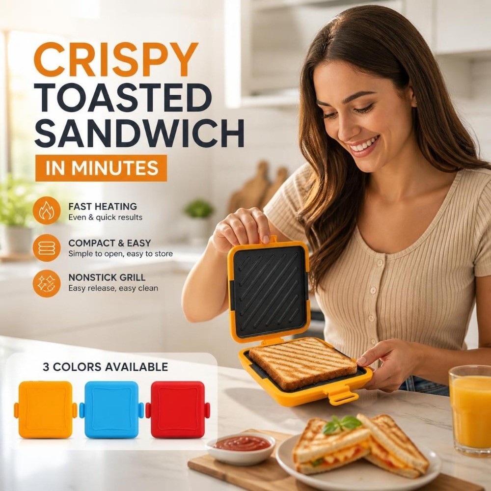 탈착식 전자레인지 샌드위치 메이커 양면 논스틱 ‌ 파니 - Sandwich Press Panini 리뷰 및 가격