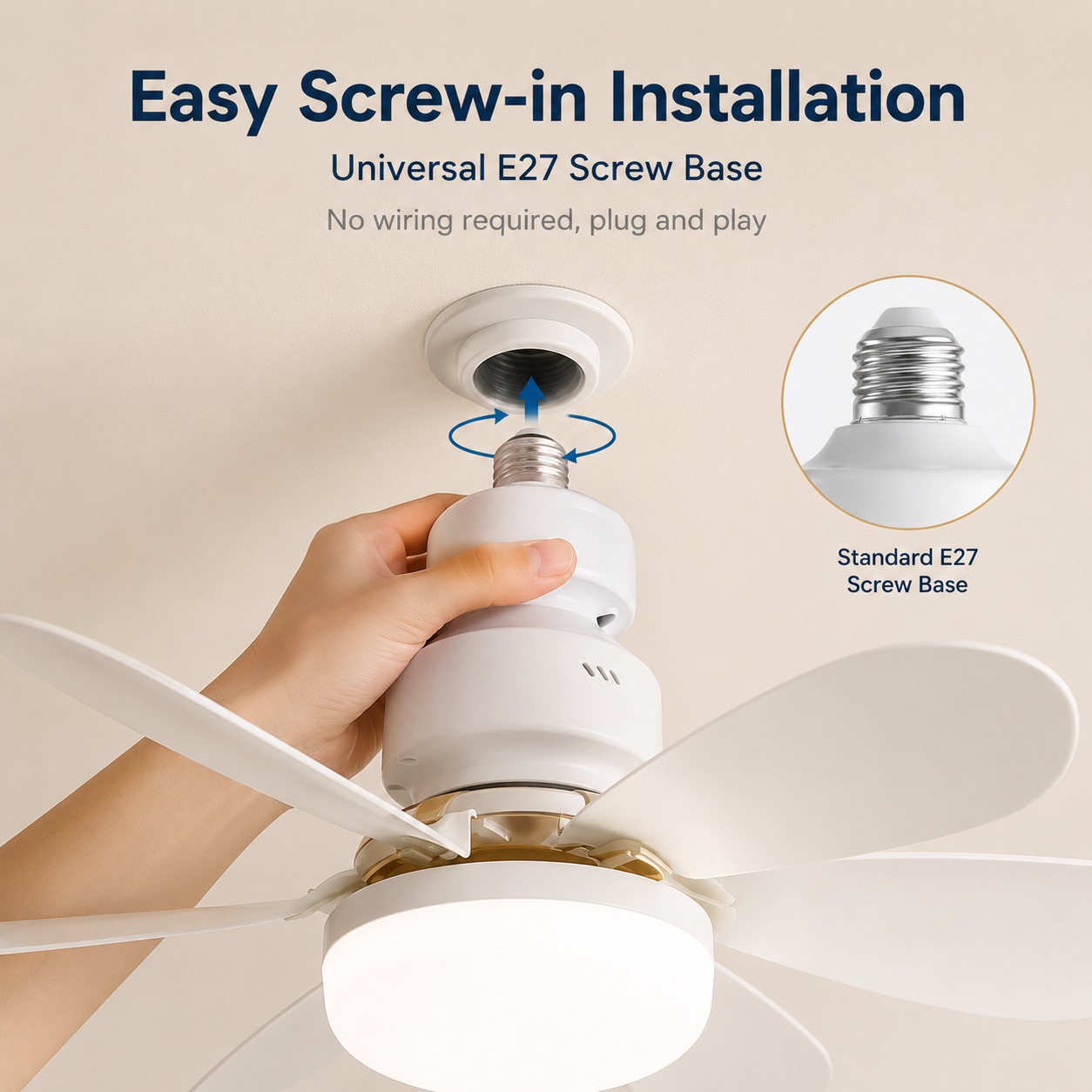 2026년형 E27 천장 선풍기 조명, 30W/40W  - Commercial Kitchen Lighting 리뷰 및 가격