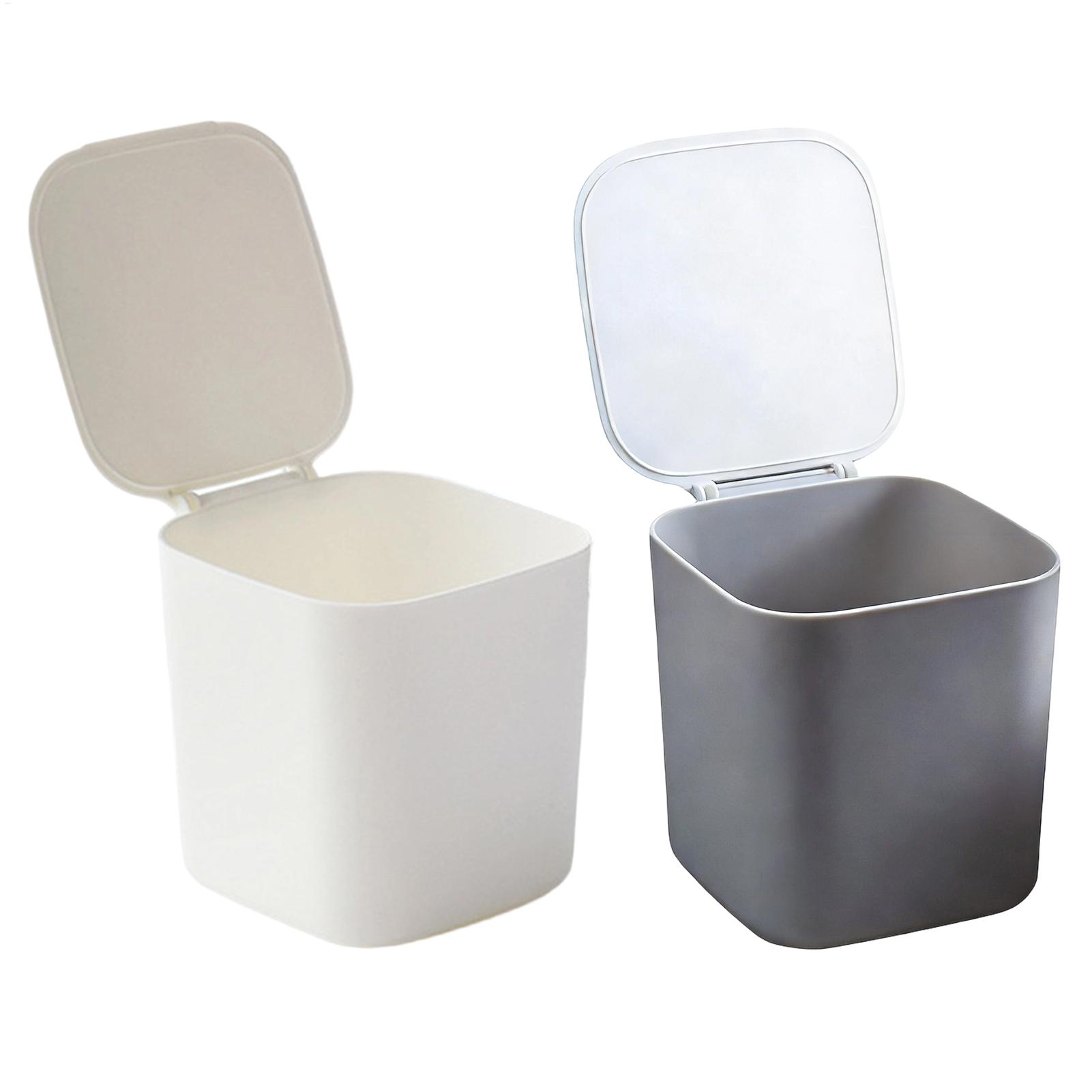 뚜껑이 있는 미니 쓰레기통, 사무실 책상, 침실, 자동 - Commercial Kitchen Bin 리뷰 및 가격