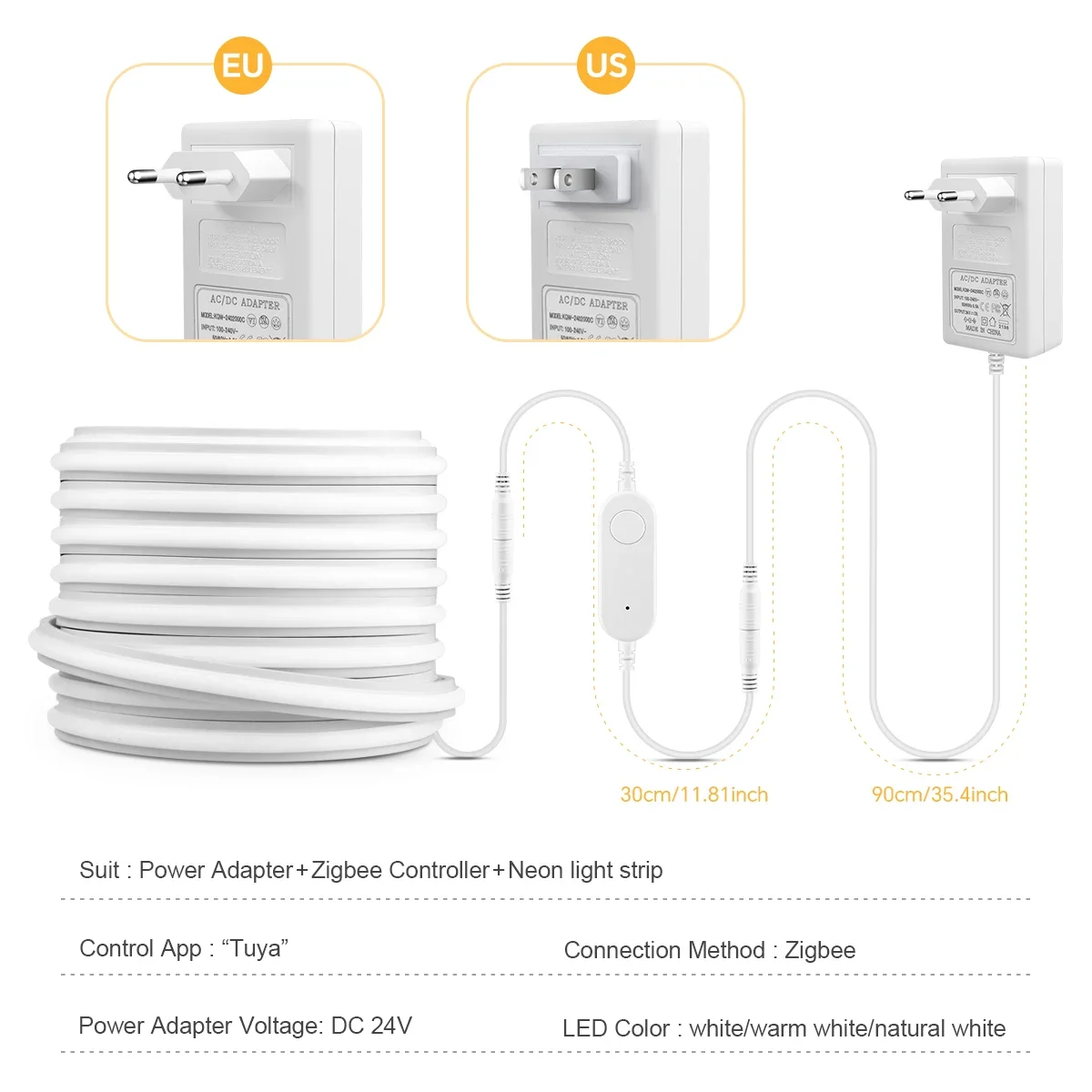 Zigbee 3.0 24V 네온 LED 스트립 라이트  - Commercial Kitchen Lighting 리뷰 및 가격