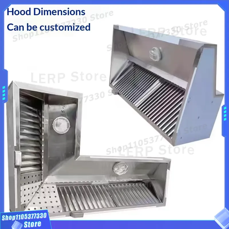 상업용 주방 연기 배출 후드 저소음 굴뚝 환기 시스템  - Commercial Kitchen Chimney 리뷰 및 가격