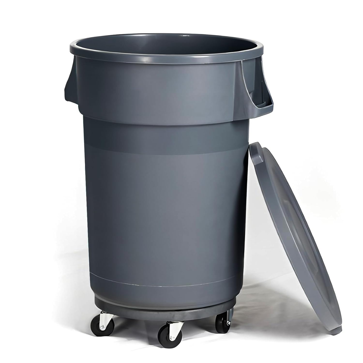 32갤런 야외용 쓰레기통, 뚜껑과 회전 바퀴가 있는 고 - Commercial Kitchen Bin 리뷰 및 가격
